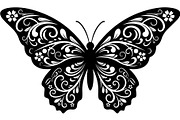 Beautiful Butterfly Silhouette, an Object Graphic by Designer_Momina (Thumbnail 13 of 20)