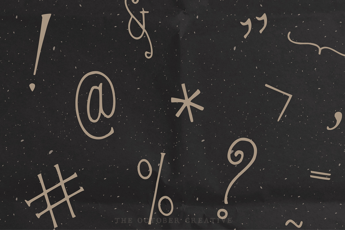 Drinks With Delphine Girly Display, a Handwritten Font by The October Creative (Photo 7 of 8)
