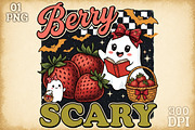 Berry Scary Png-Halloween Cute Ghost, an Object Illustration by Sublimation Artist (Thumbnail 1 of 9)