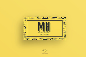 Retro Bussiness Card Template