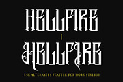 Brigizh Blackletter Display Font, a Blackletter Font by Maulana Creative (Thumbnail 2 of 8)