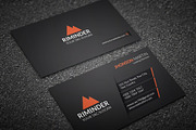 Clean Business Card, a Business Card Template by Divergent Studio (Thumbnail 3 of 6)