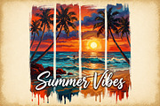 Retro Summer Sublimation Bundle, an Object Illustration by Sublimation Artist (Thumbnail 7 of 10)
