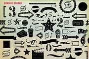 Massive Retro Symbols Bundle-90% Off, a Symbol Font by Albatross (Thumbnail 6 of 9)