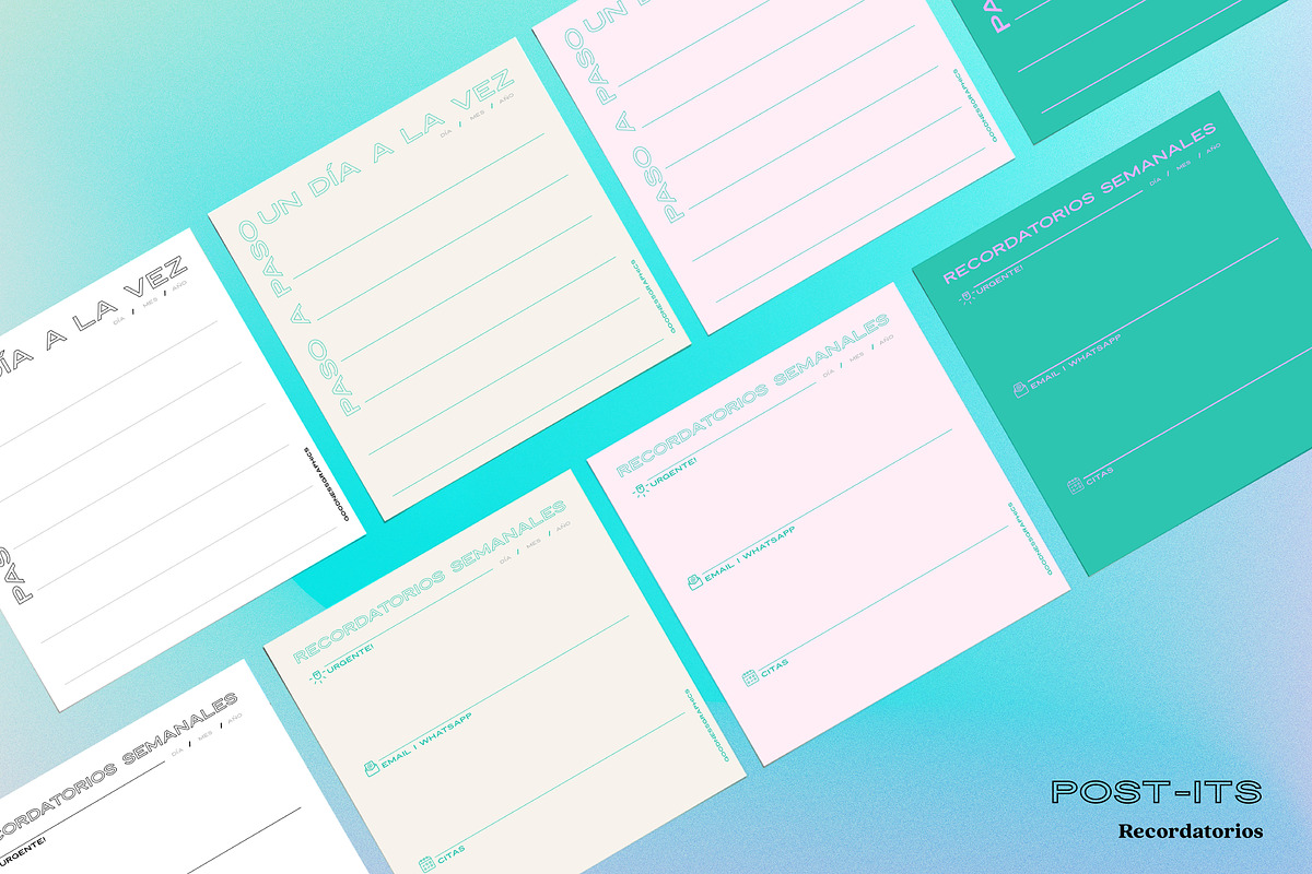 PLANEADOR DIARIO_Set, a Stationery Template by GoodNess Graphics (Photo 5 of 8)