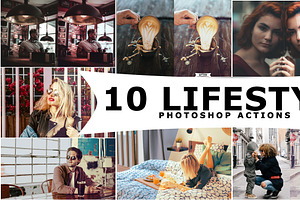 Lifestyle Photoshop Actions SALE