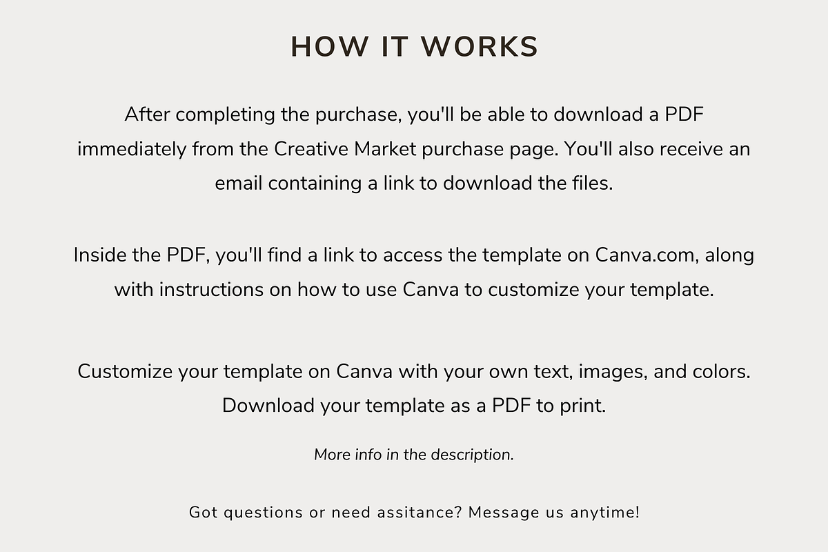 Minimal Cookbook Template CANVA, a Templates & Theme by OrganizationOasisRo (Photo 10 of 10)
