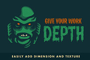 Horrific Halftones for Affinity, a Brush Add-On by RetroSupply Co. (Thumbnail 6 of 21)