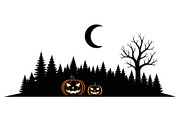 Dark Halloween Forest Design, a Graphic by BIPLOB EXPERT (Thumbnail 10 of 13)