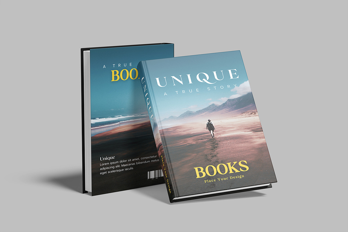 High Quality Book Cover Mockup, a Books & Magazine Mockup by lamorastudio (Photo 4 of 11)