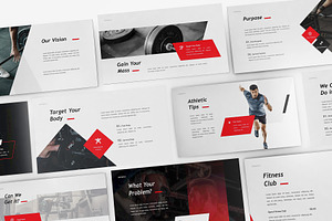 Athletics Powerpoint Template