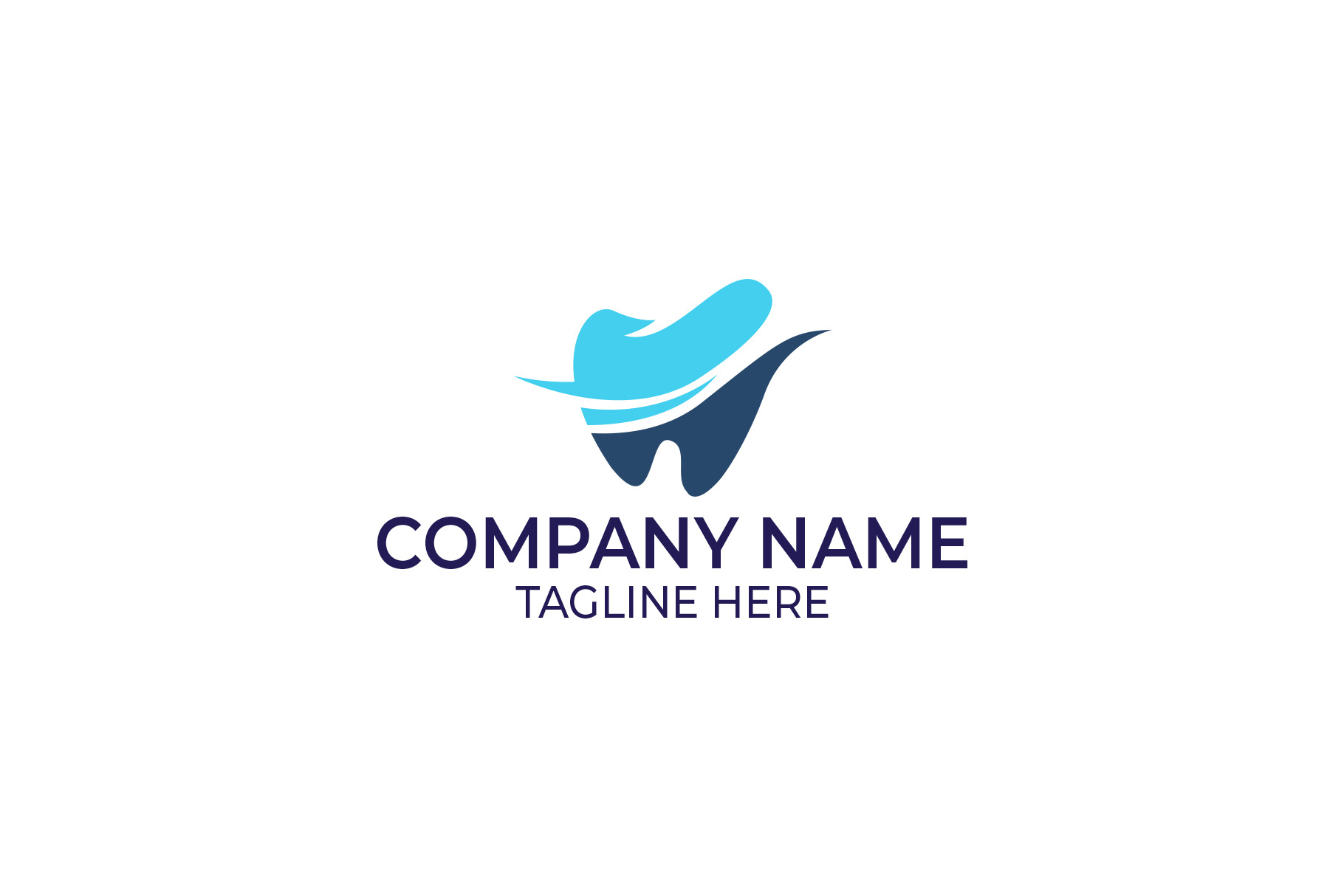 Dental Wave Logo Design, a Branding & Logo Template by GranzCreative
