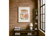 Personalize Brew & Bite Coffee Donut, a Background Graphic by LaseredNinja (Thumbnail 7 of 7)