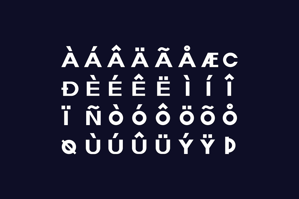 Polaris Futuristic Bold Typeface, a Sans Serif Font by CCS Type (Photo 6 of 16)