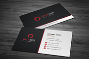 Modern Creative Business Cards, a Business Card Template by Galaxiya (Thumbnail 4 of 8)