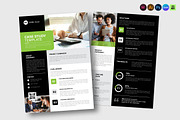 Case Study Flyer Template, a Flyer Template by NorthPeak (Thumbnail 1 of 6)