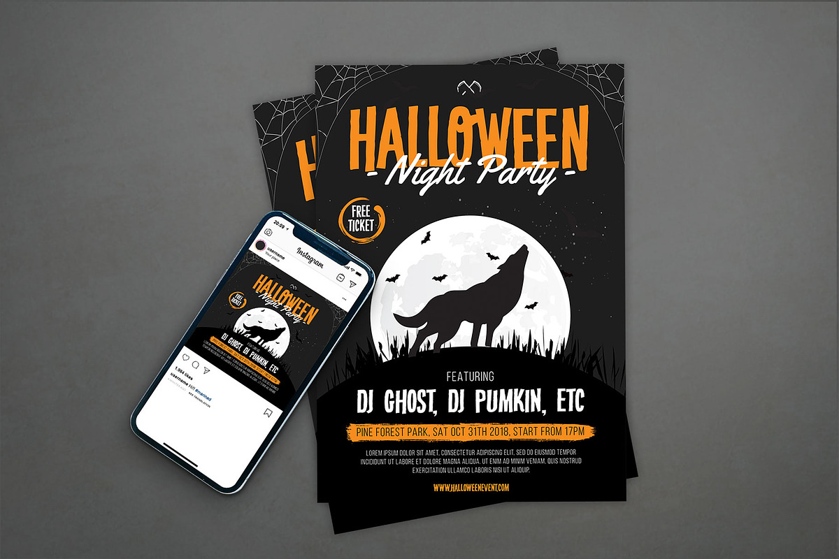 Halloween Party, a Graphic by Graphr (Photo 1 of 3)