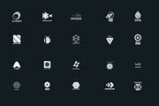 20 abstract logo, a Branding & Logo Template by airunreal (Thumbnail 2 of 4)