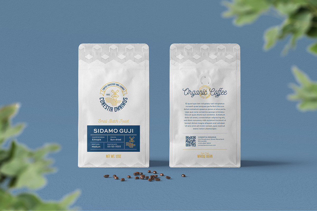 Conestia Omnimus Special Coffee Bag, a Marketing Template by fisihsani (Photo 4 of 8)