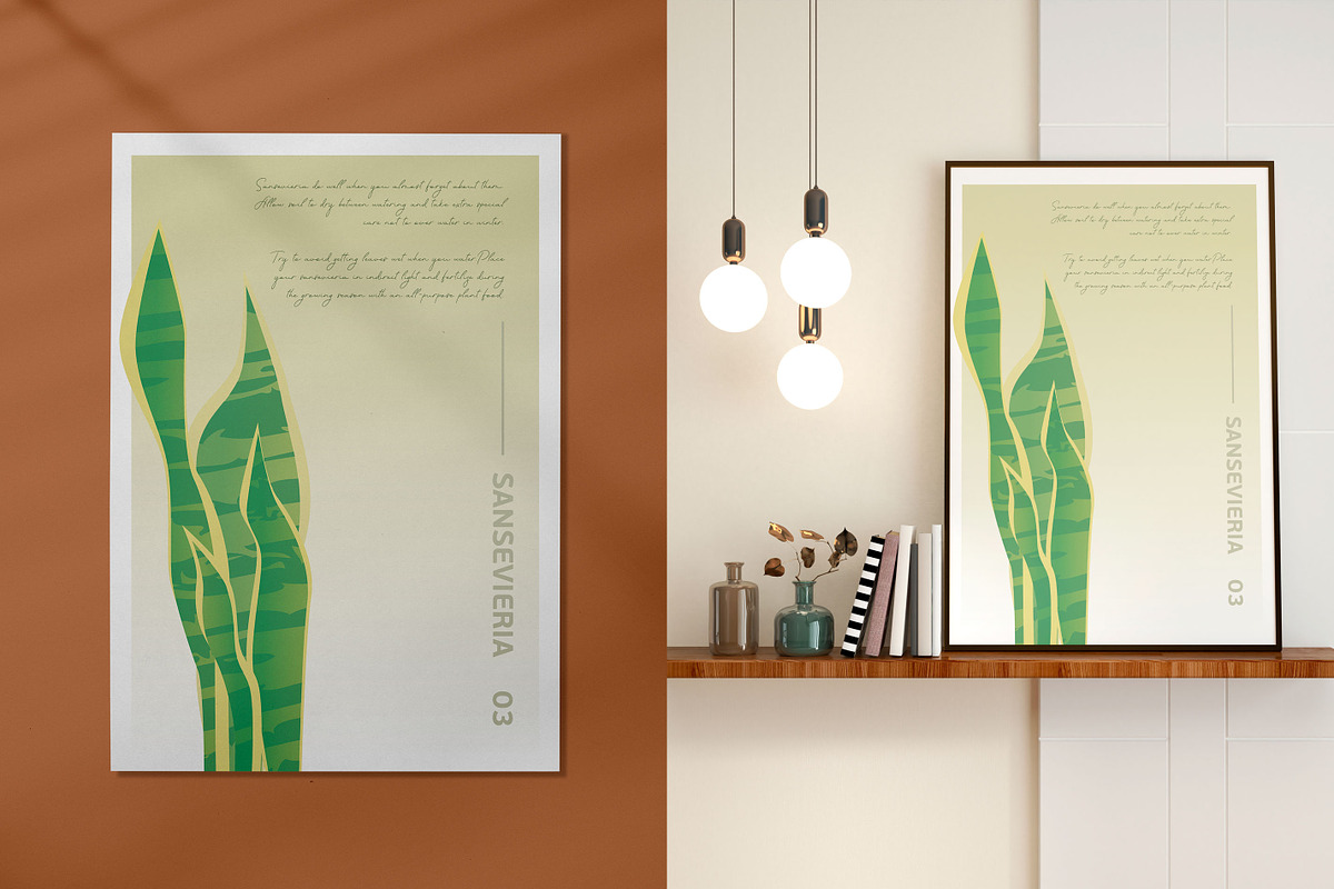 6 House Plants | Botanical Bundle, a Decorative Illustration by Lines And Crafts (Photo 4 of 7)