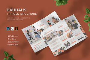 Bauhaus - Trifold Brochure