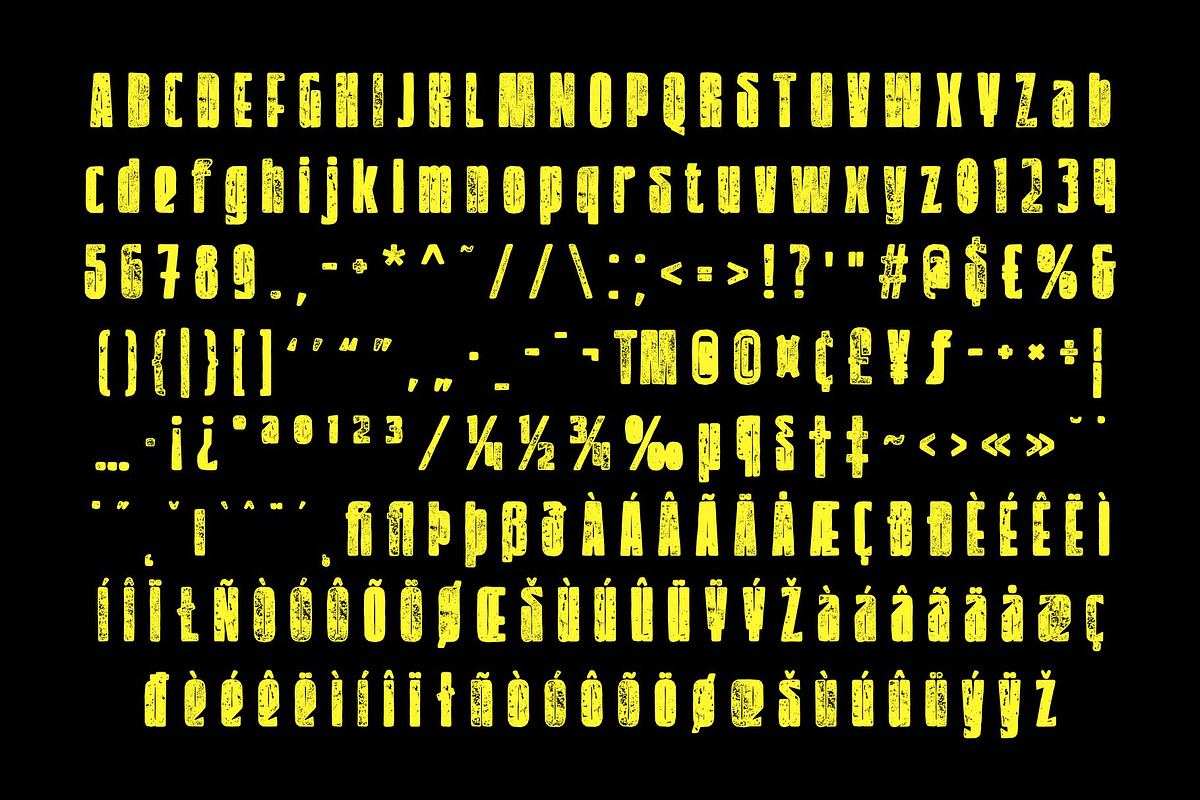 CS Despina Stamp, a Sans Serif Font by Craft Supply Co. (Photo 8 of 8)