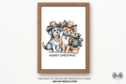 Christmas Dogs Clipart Bundle, an Illustration by Markicha Art (Thumbnail 6 of 7)