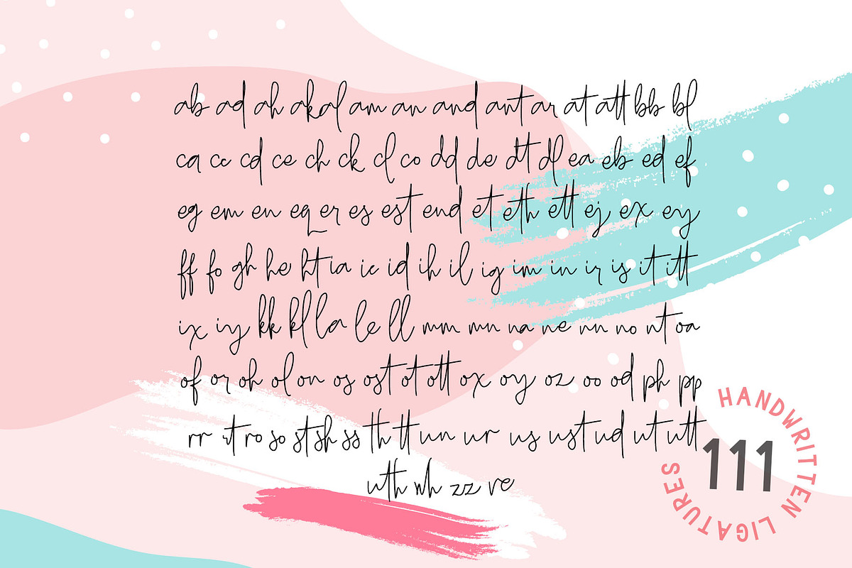 San Diego - Font Duo + Extra Logo, a Handwritten Font by Dm Studio (Photo 9 of 10)
