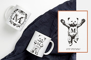 100 Teddy Bear linocut prints, an Object Graphic by DariSmartArt (Thumbnail 11 of 15)
