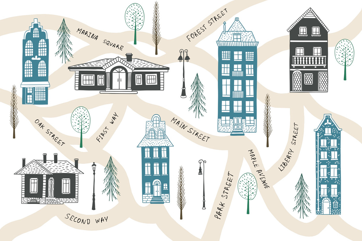 House Procreate brushes, clipart, a Brush Add-On by Veronika Gotovceva (Photo 2 of 4)