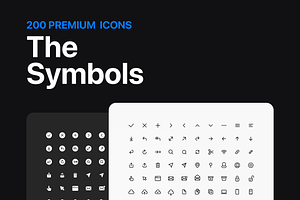 The Symbols: 200 Premium Icons