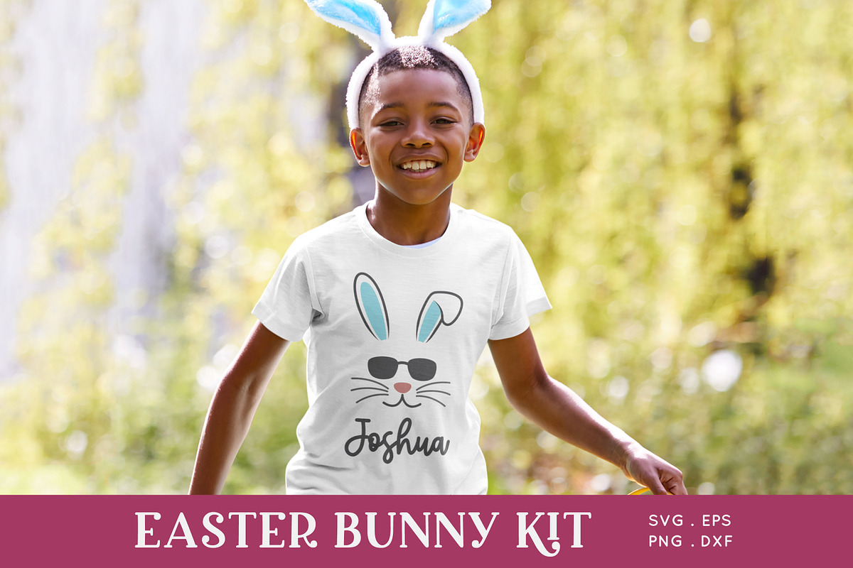 Easter Bunny Face Creator Kit, an Illustration by Peachycottoncandy (Photo 2 of 5)