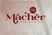 Macher Serif Font Classic, a Serif Font by Typegoals Studio (Thumbnail 1 of 8)