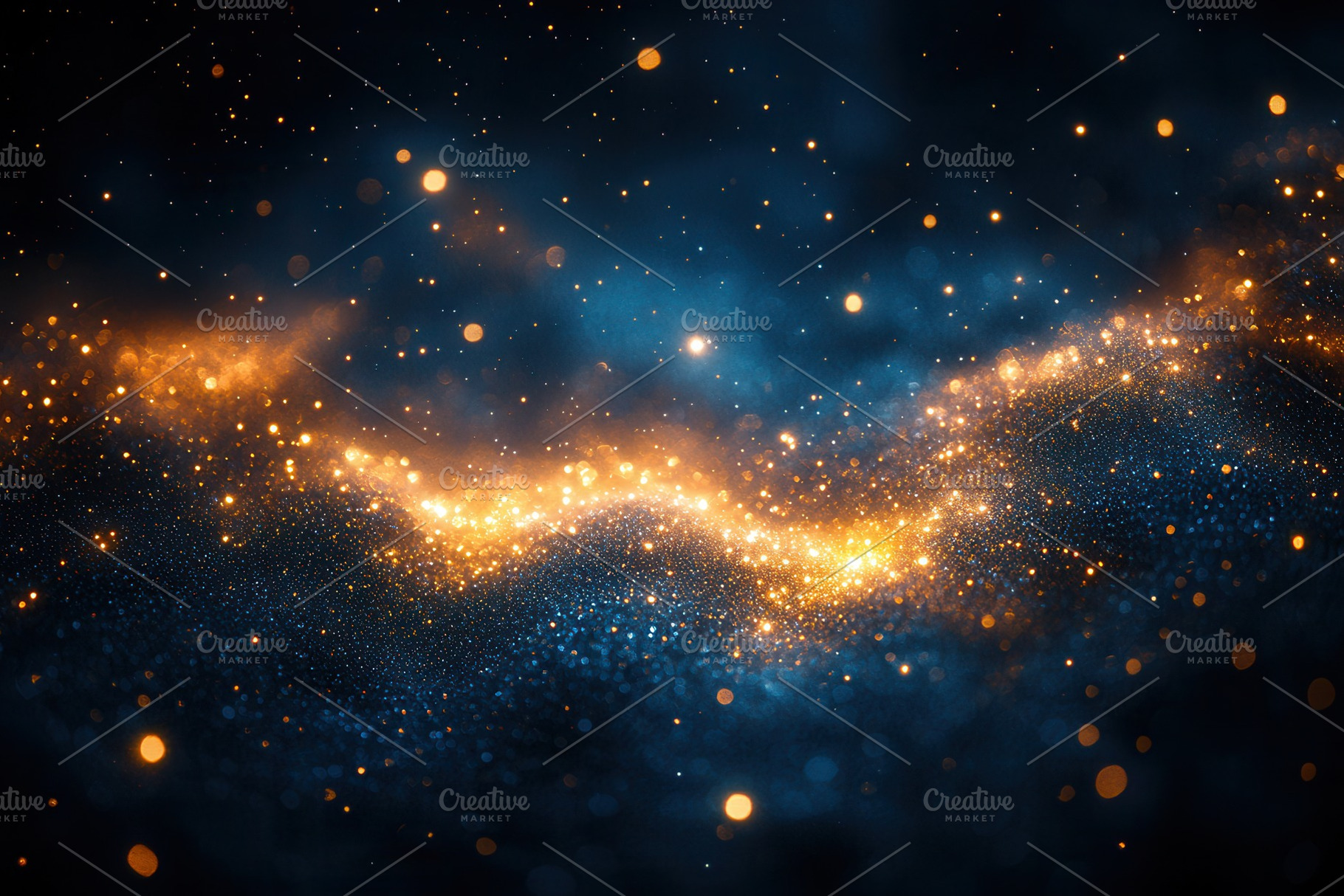 Cosmic swirl of shimmering stars and, a Photo by Tanuart