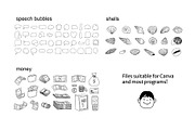 Hand-drawn Doodles Bundle of Bundles, an Object Graphic by Kristina Chistiakova (Thumbnail 5 of 5)