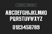 COLLEGE BLOCK—A Vintage Block Font, a Font by Millieangelo (Thumbnail 4 of 7)