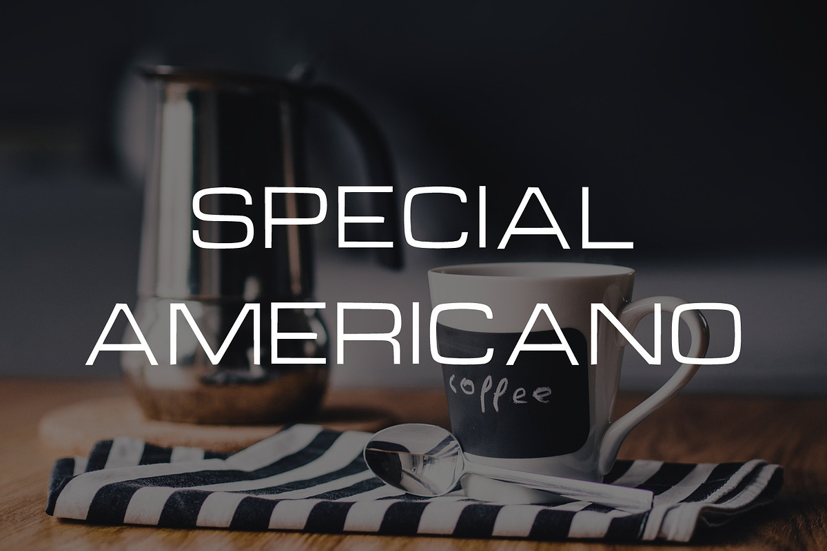 Coffee Break, a Font by Limited.studio (Photo 5 of 6)