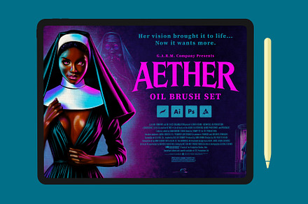 Aether Oil Brush Set (Procreate)