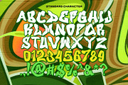 Grafstroke, a Script Font by Ditatype (Thumbnail 9 of 11)