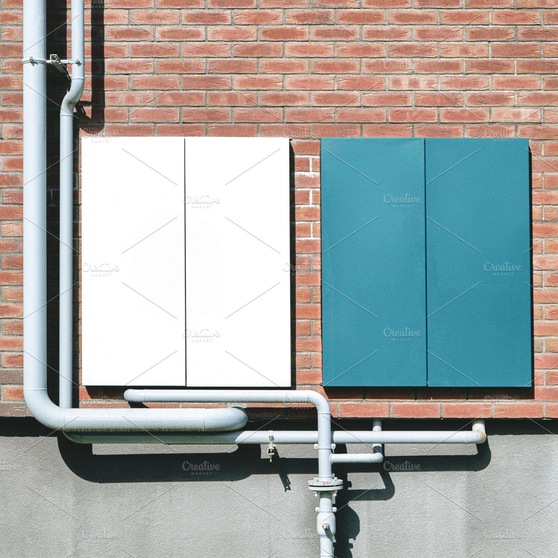 Gas pipeline and switchboard system, an Industrial Photo by BOOCYS