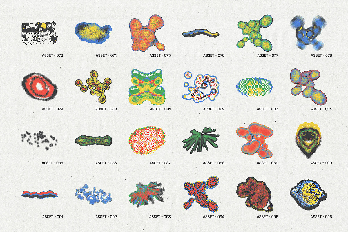 Color Disruptions, a Graphic by Vanzyst