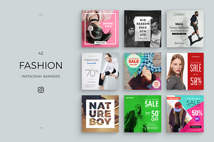 42 Fashion Instagram Banners