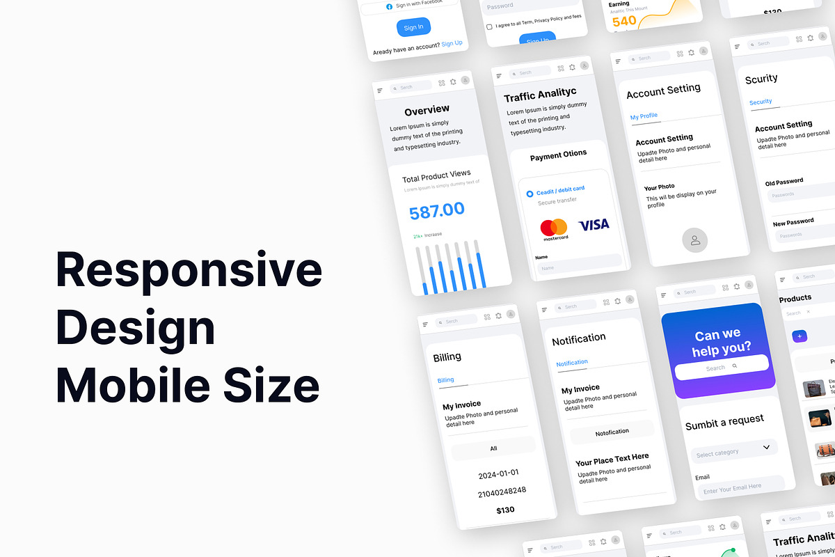 Dashbyte - Dashboard Ui Kit, an UI Kit Template by Pixel Blend (Photo 5 of 9)