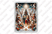 Christmas Tarot Card PNG Files, an Illustration by Sublimation Artist (Thumbnail 3 of 3)