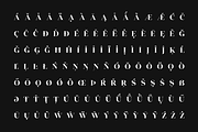 Vendura – Neoclassic Serif Family, a Serif Font by Marc Lohner (Thumbnail 9 of 10)