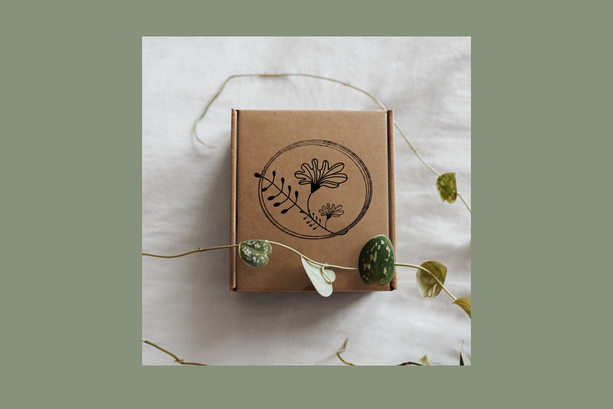 100 Floral Stamp brushes, an Illustration by Olga Brinza (Photo 6 of 11)