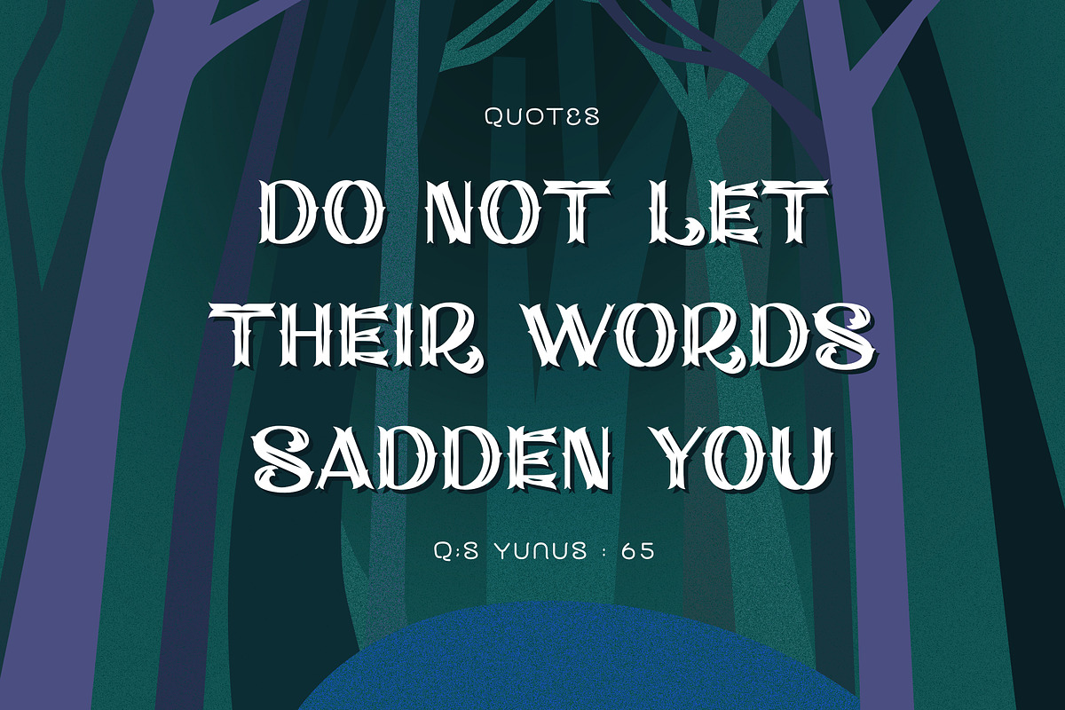 Landmilan Forest Duo Font, a Serif Font by delipensil (Photo 2 of 6)