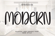 MODERN | Script Font