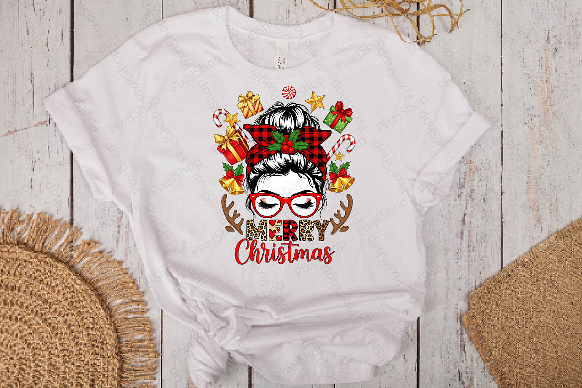 Merry Christmas Png, Sublimation Des, an Illustration by DreamPrint404 (Photo 8 of 8)