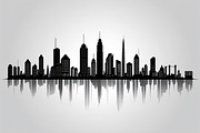 Modern City Skyline Vector Bundle, an Illustration by abu67222 (Thumbnail 5 of 7)